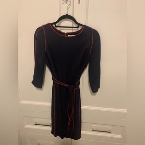Boden Red Pipe Dress